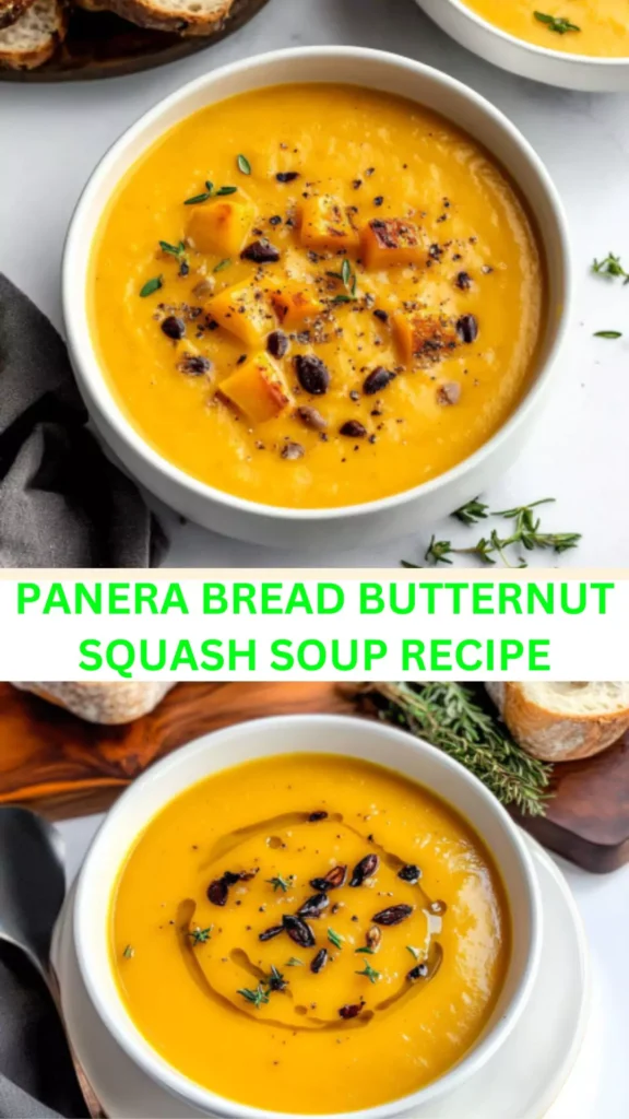 Best Panera Bread Butternut Squash Soup Recipe
