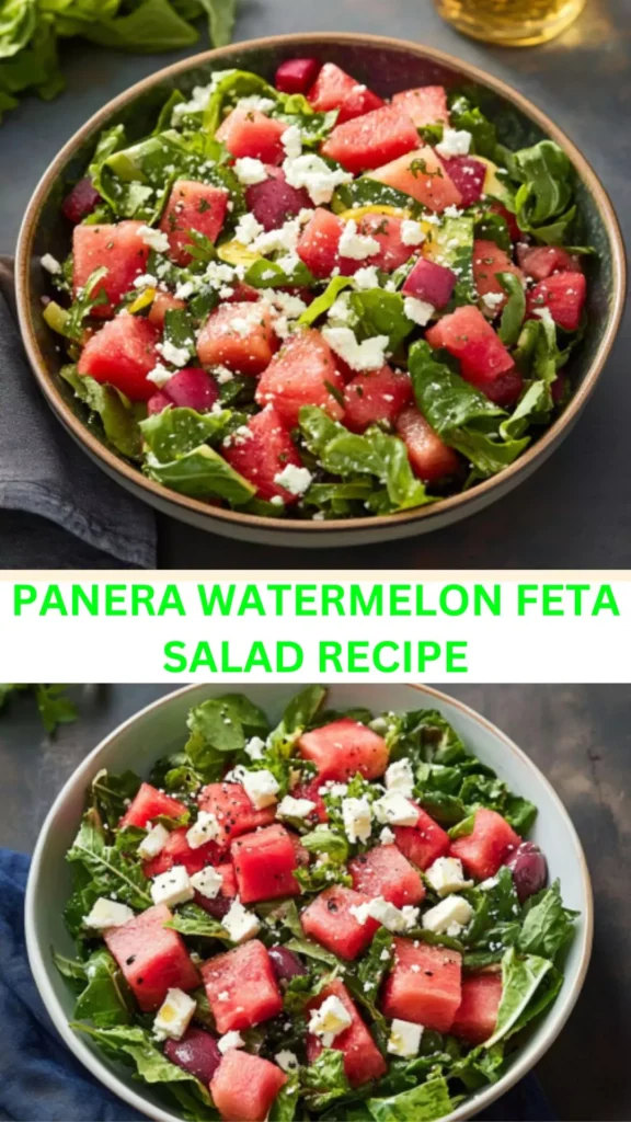 Best Panera Watermelon Feta Salad Recipe
