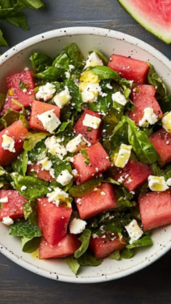 Panera Watermelon Feta Salad Recipe
