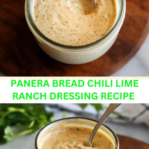 Best Panera Bread Chili Lime Ranch Dressing Recipe