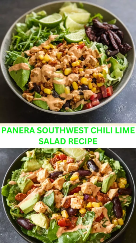 Best Panera Southwest Chili Lime Salad Recipe
