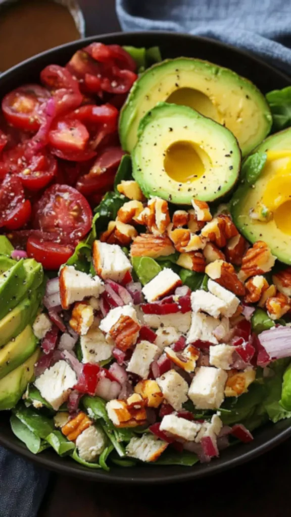 Easy Panera Bread Avocado Cobb Salad Recipe
