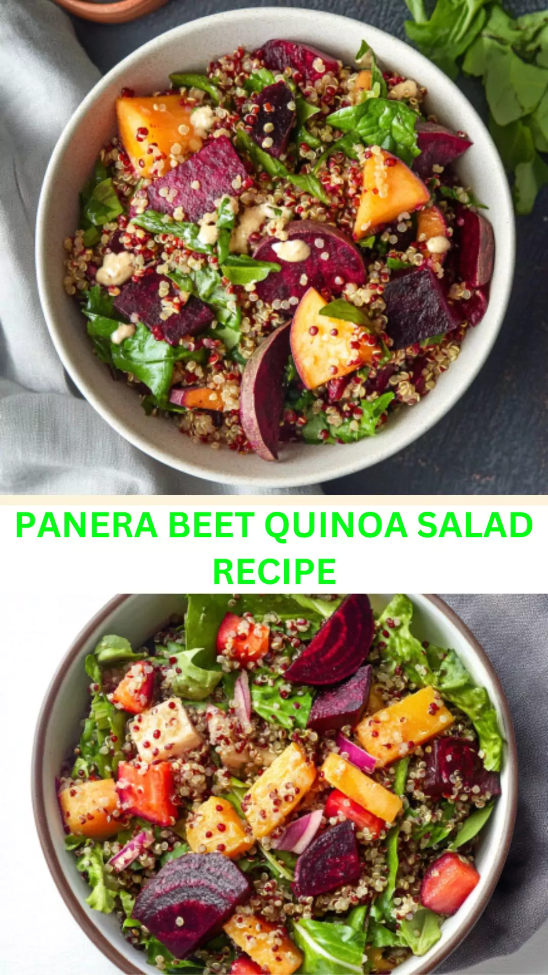 Best Panera Beet Quinoa Salad Recipe