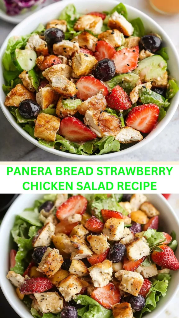 Best Panera Bread Strawberry Chicken Salad Recipe
