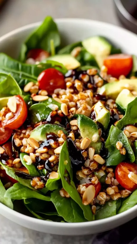 Easy Panera Balsamic Greens With Grains Dressing Recipe
