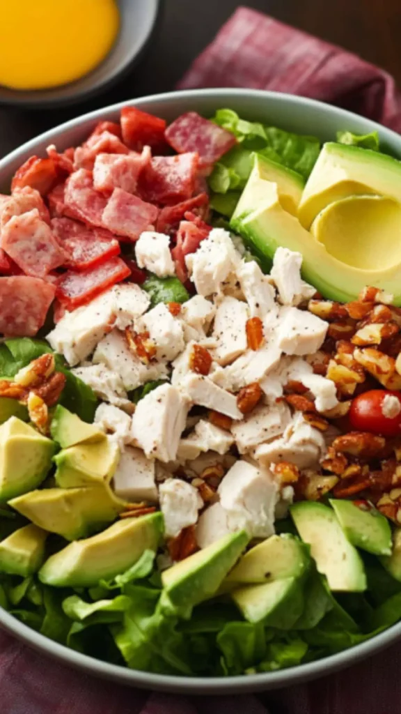 Easy Panera Bread avocado cobb salad recipe
