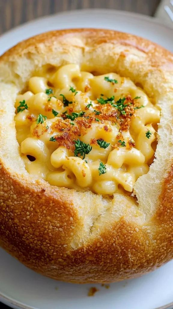 Easy Panera Mac And Cheese Bread Bowl Recipe
