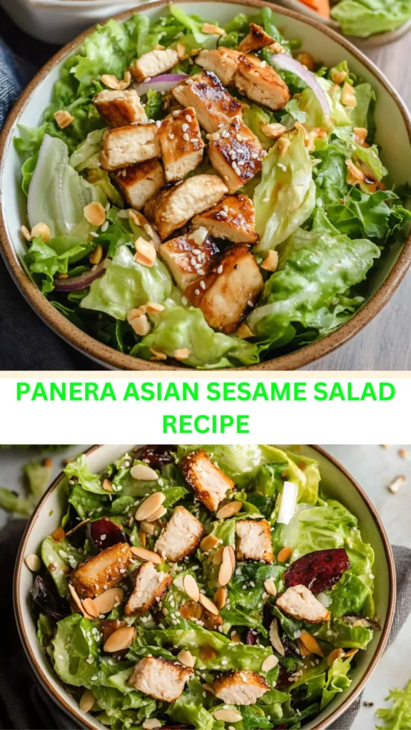 Best Panera Asian Sesame Salad Recipe
