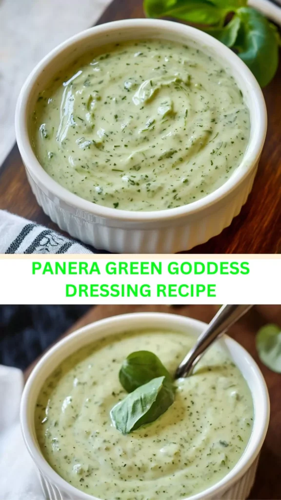 Best Panera Green Goddess Dressing Recipe
