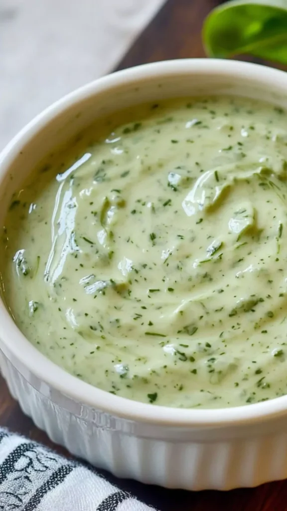 Easy Panera Green Goddess Dressing Recipe
