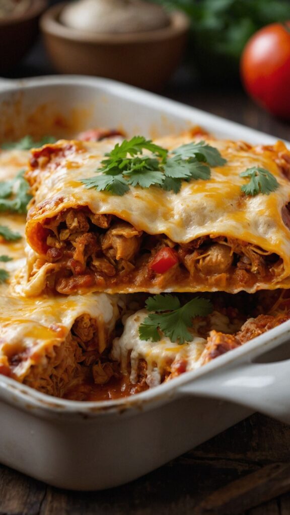 How to make Chicken Enchilada Casserole Recipe How to make Chicken Enchilada Casserole Recipe