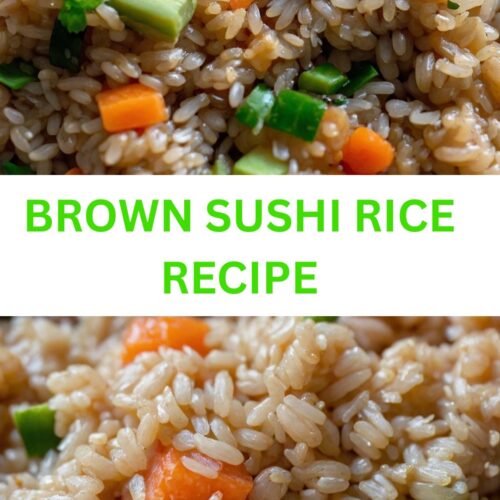 brown sushi rice recipe
