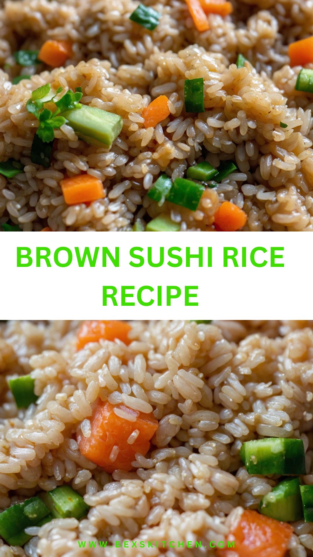 brown sushi rice recipe