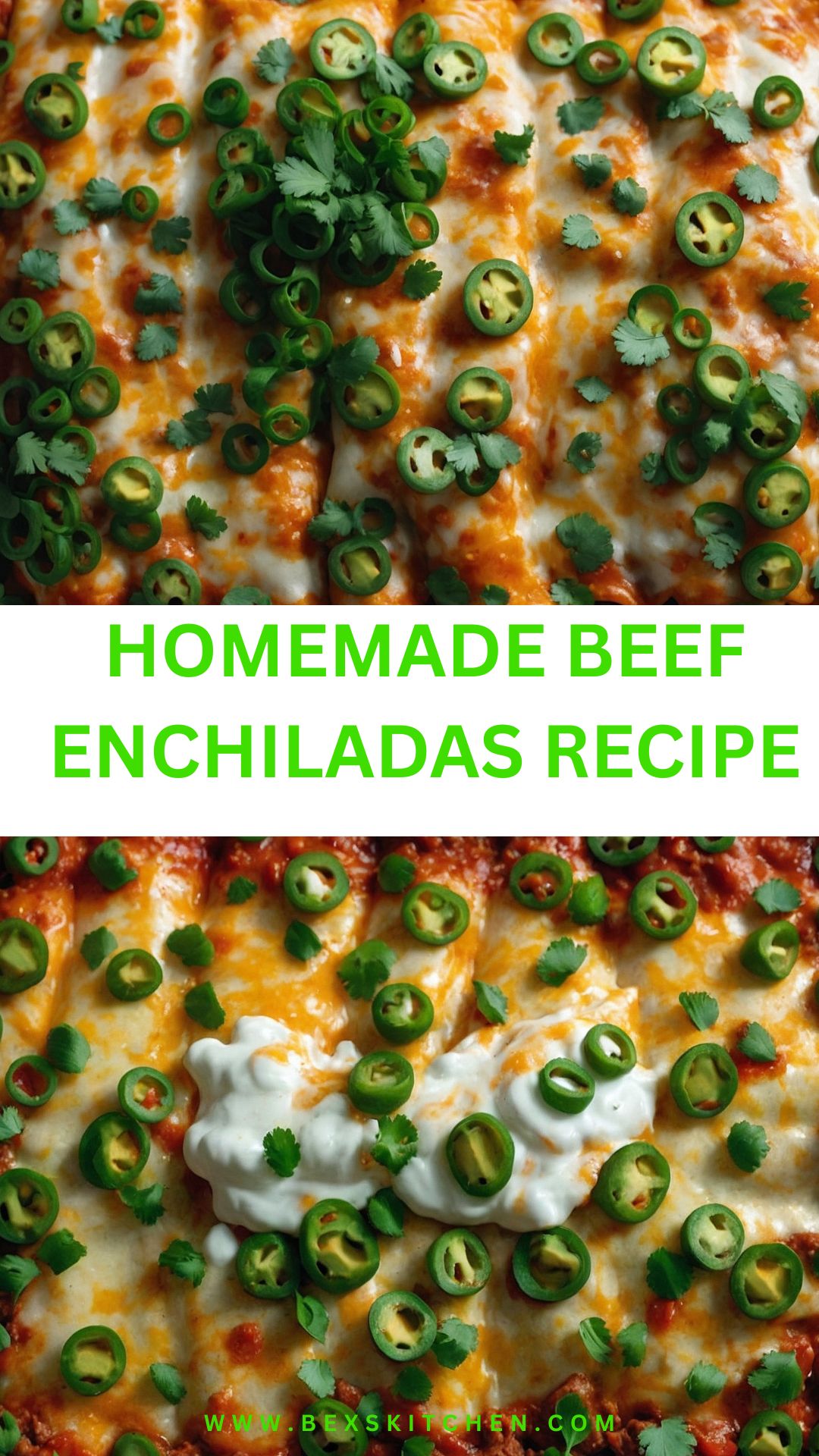 homemade beef enchiladas recipe