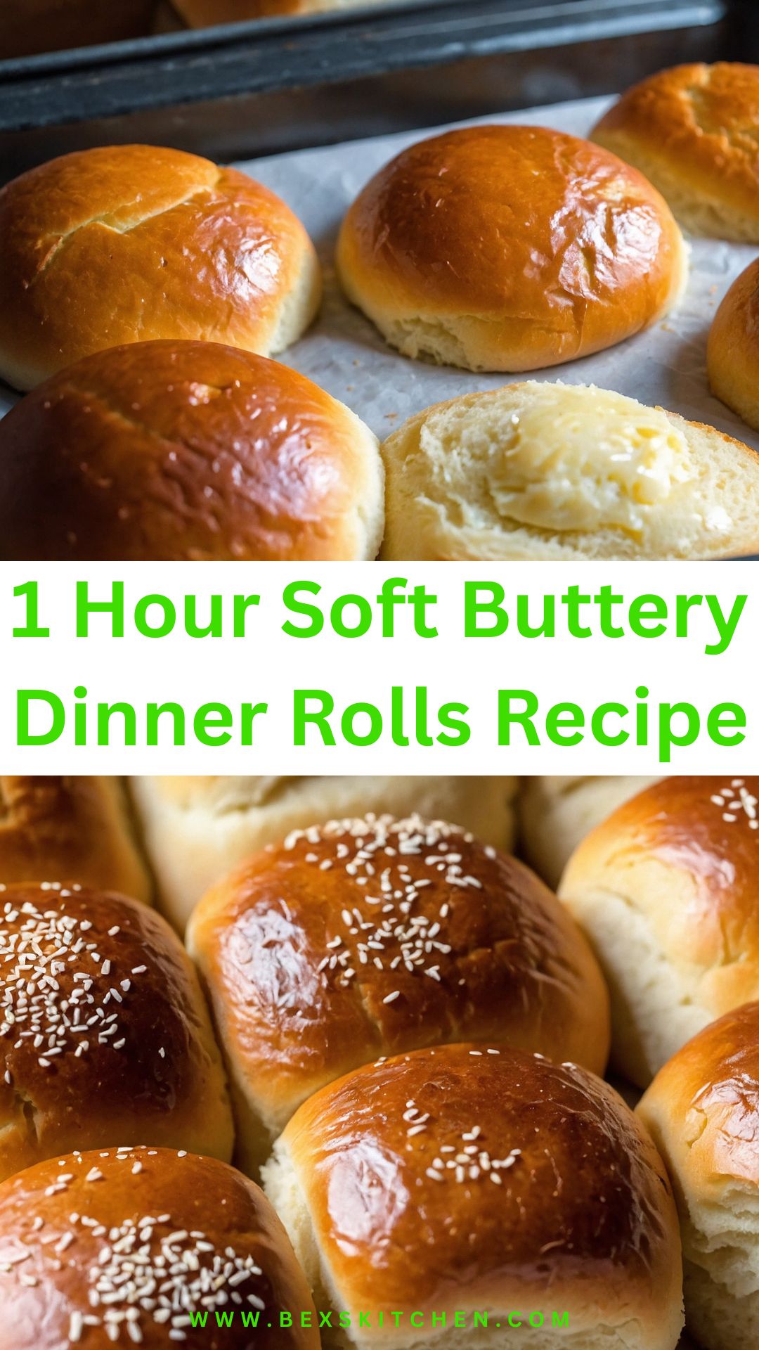 1 Hour Soft Buttery Dinner Rolls Recipe