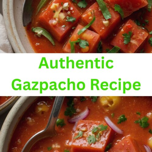 Authentic Gazpacho Recipe