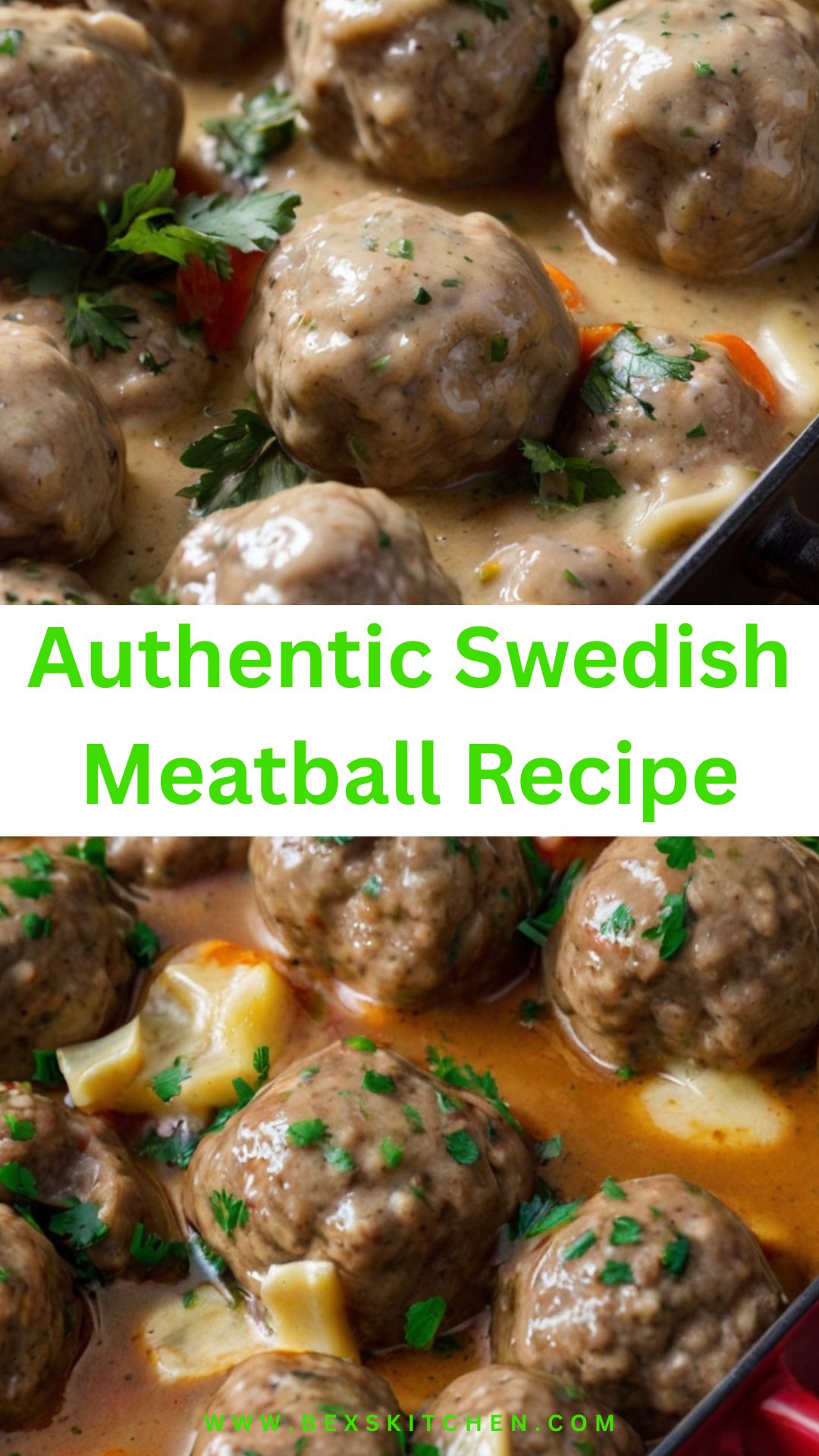 Authentic Swedish Meatball Recipe