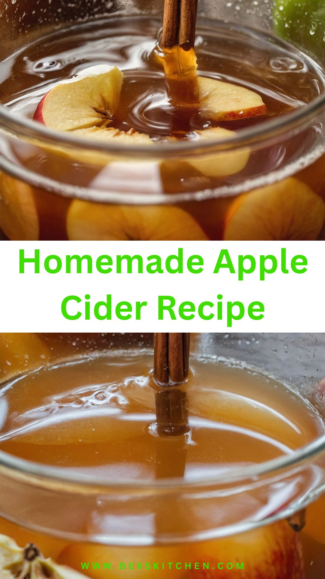 Homemade Apple Cider Recipe