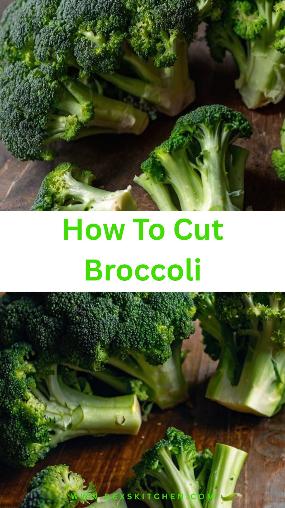 How To Cut Broccoli