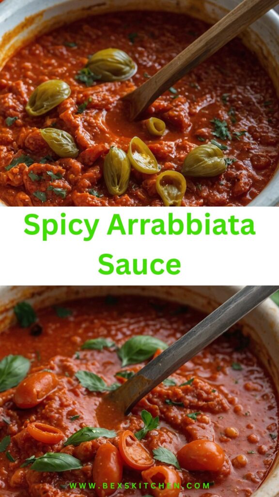 Spicy Arrabbiata Sauce