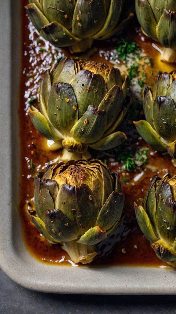 how to make amazing roasted artichokes 