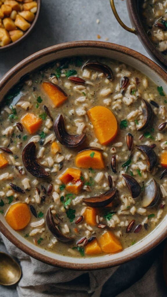 how to make cozy autumn wild rice soup recipe