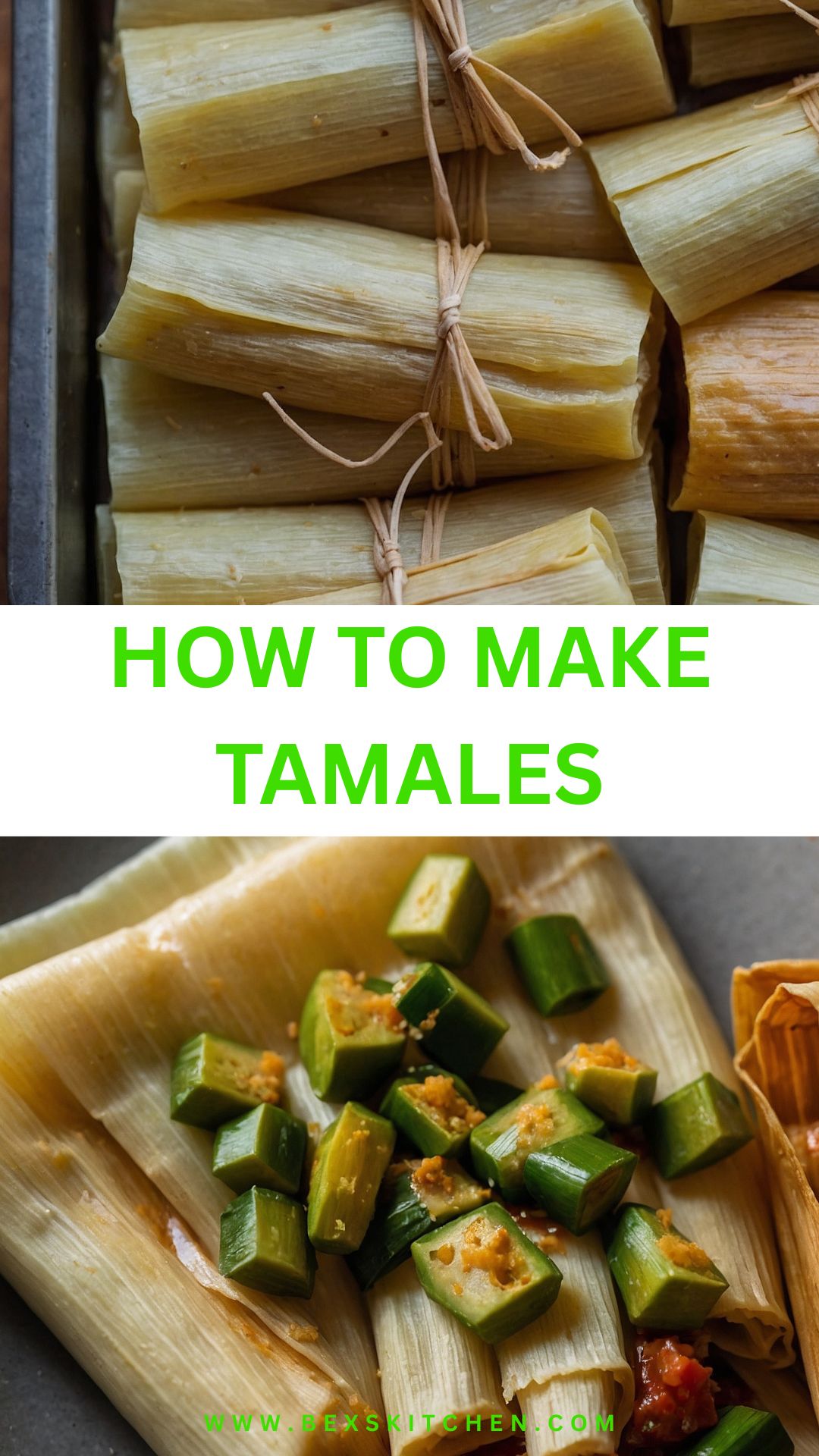 how to make tamales