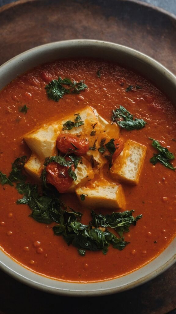 How to make roasted tomato soup recipe