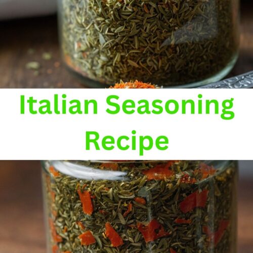 Italian Seasoning Recipe
