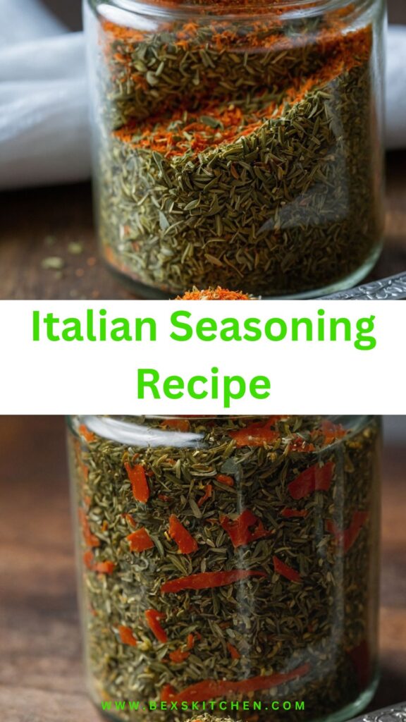 Italian Seasoning Recipe