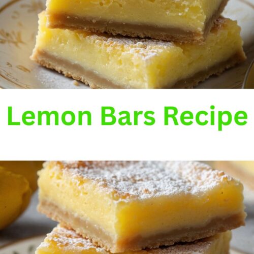 Lemon Bars Recipe