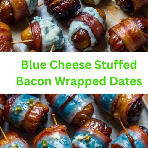 blue cheese stuffed bacon wrapped dates