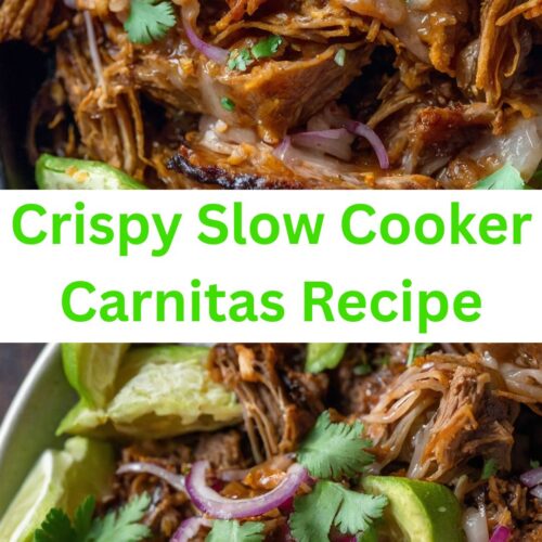 crispy slow cooker carnitas Recipe