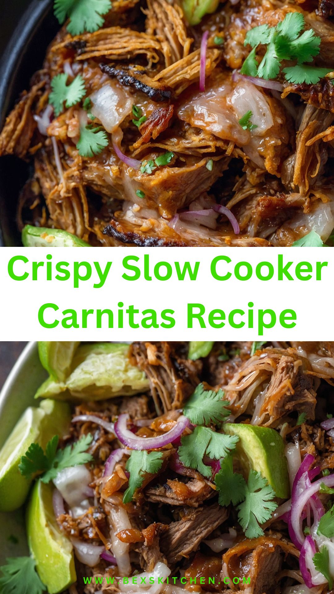 crispy slow cooker carnitas Recipe