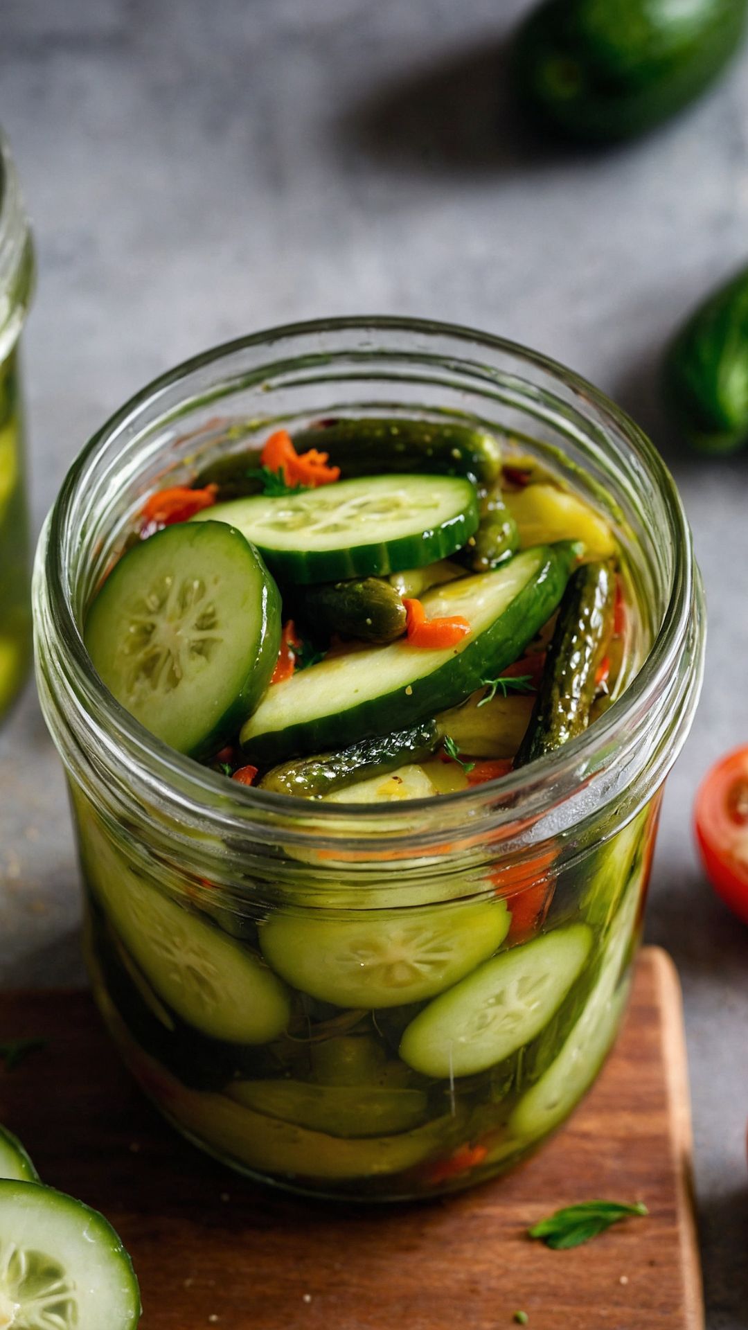 easy refrigerator pickles copycat recipe