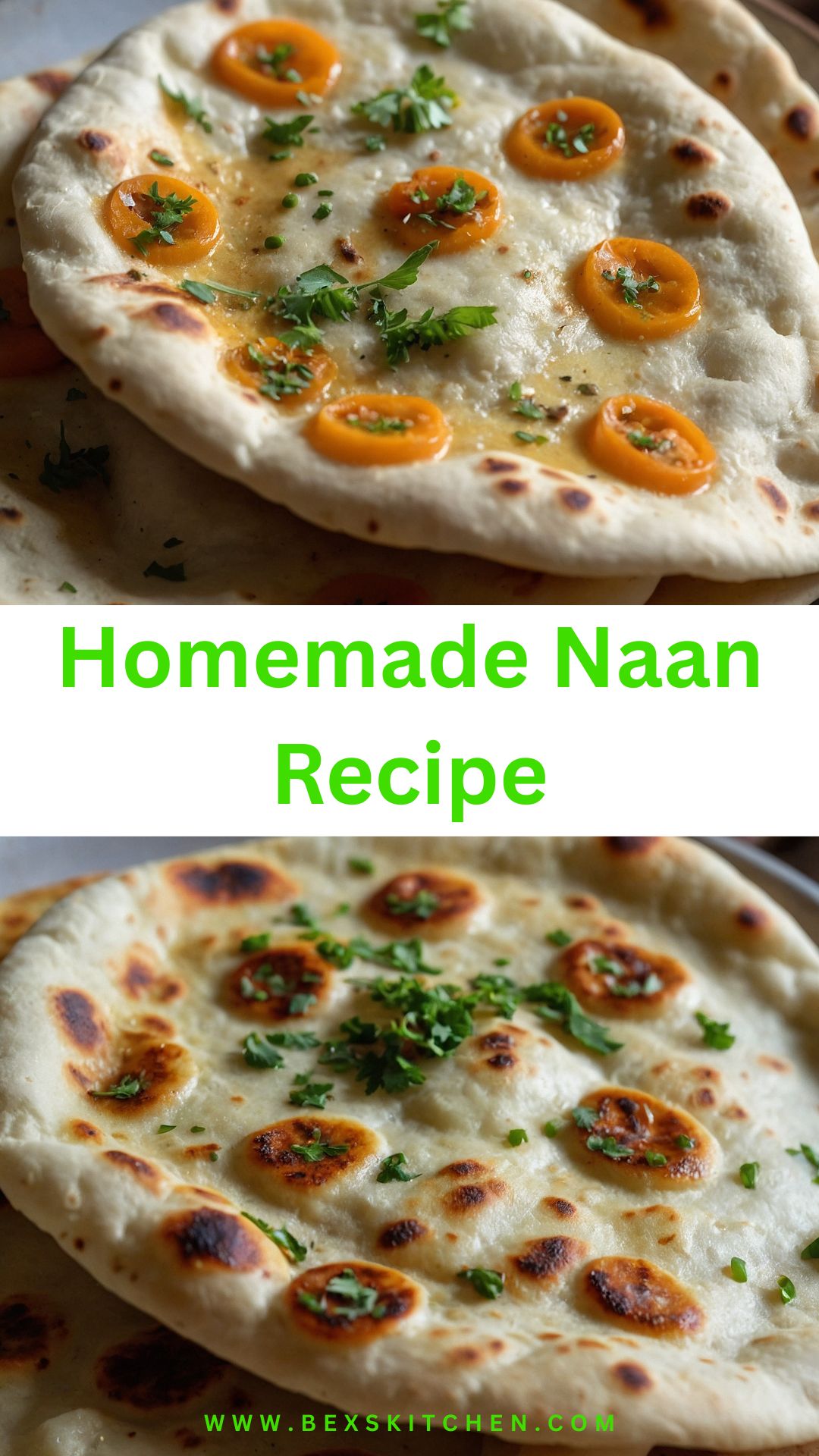 homemade naan recipe