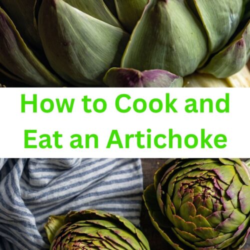 how to cook and eat an artichoke