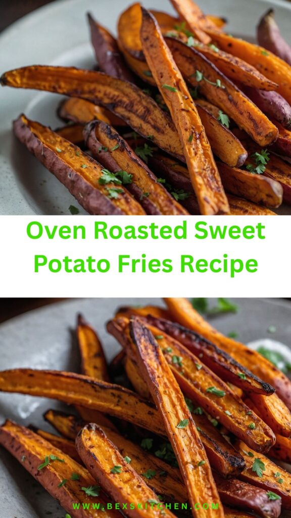 oven roasted sweet potato fries Recipe