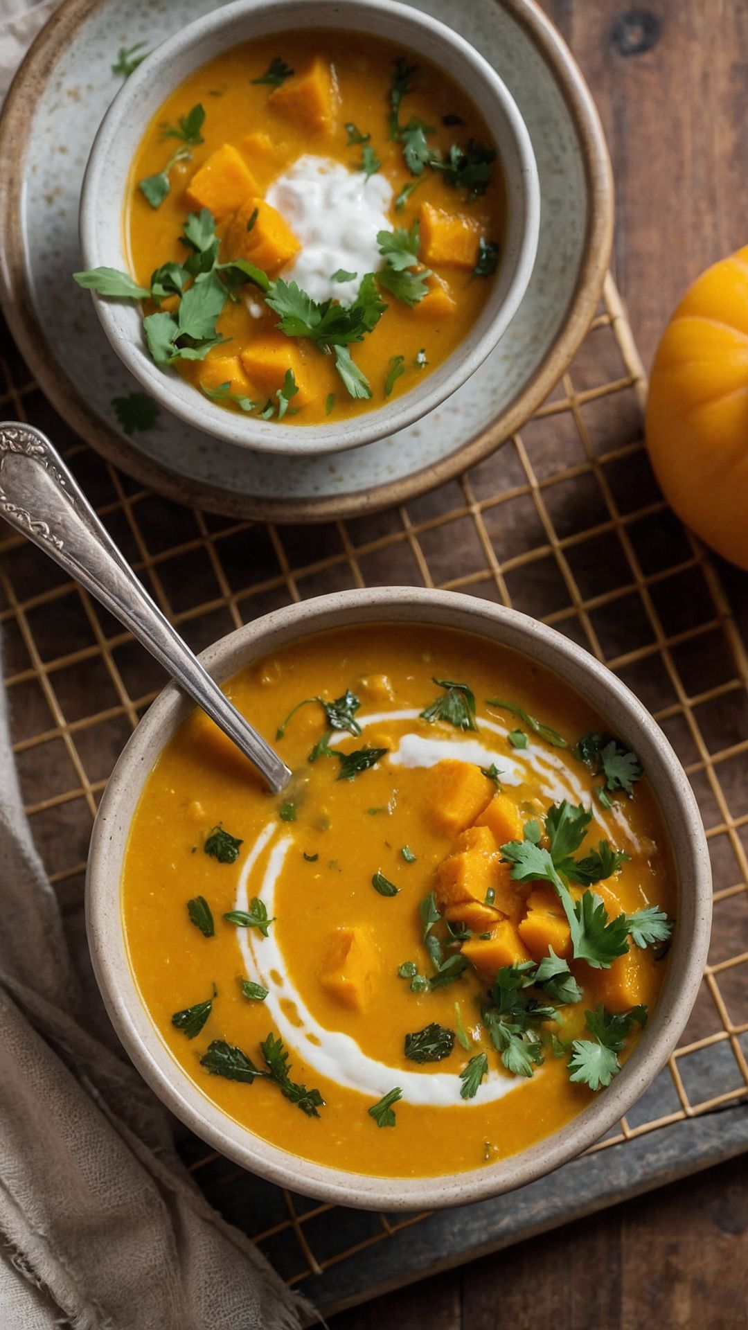 slow cooker butternut squash soup copycat recipe