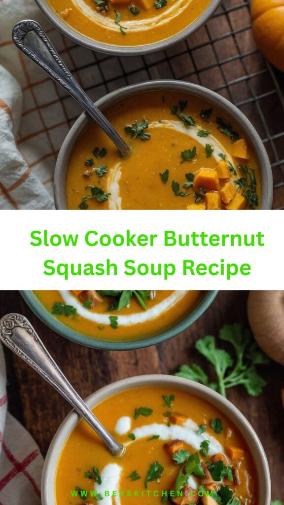 slow cooker butternut squash soup recipe slow cooker butternut squash soup recipe