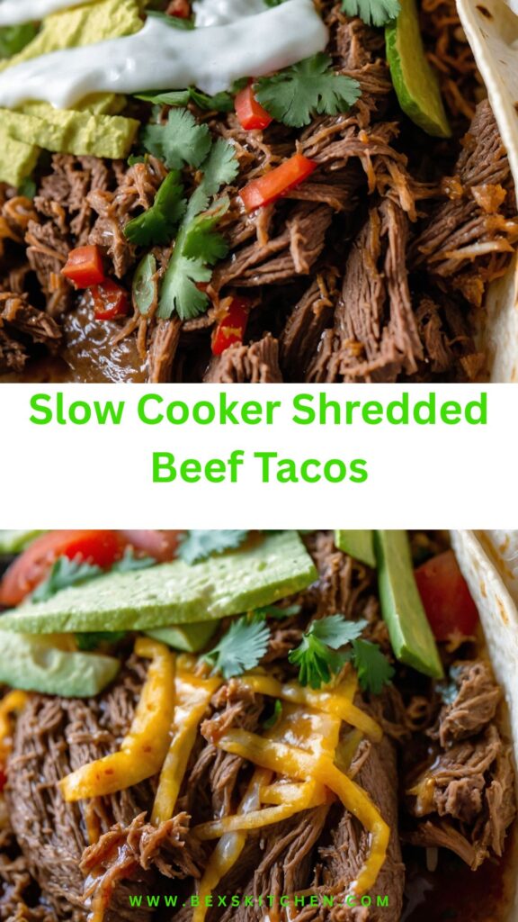 slow cooker shredded beef tacos slow cooker shredded beef tacos