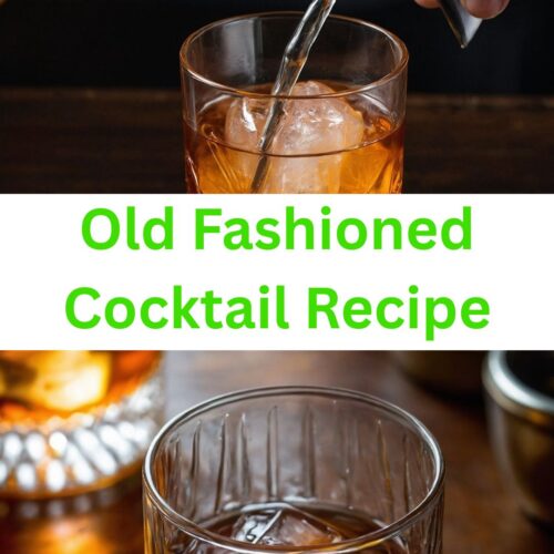 Old Fashioned Cocktail Recipe