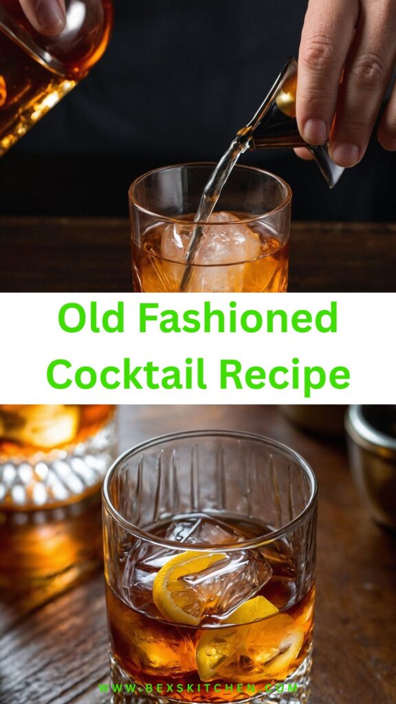 Old Fashioned Cocktail Recipe Old Fashioned Cocktail Recipe