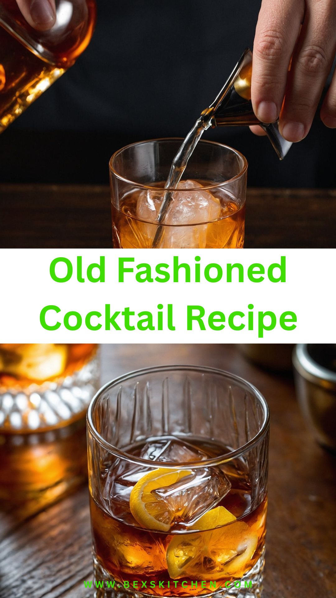 Old Fashioned Cocktail Recipe – Bex’s Kitchen