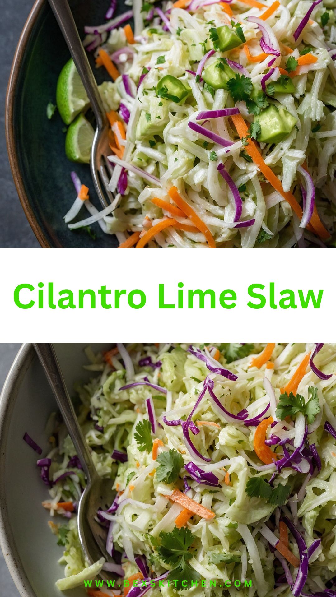 cilantro lime slaw