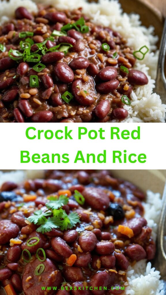 crock pot red beans and rice