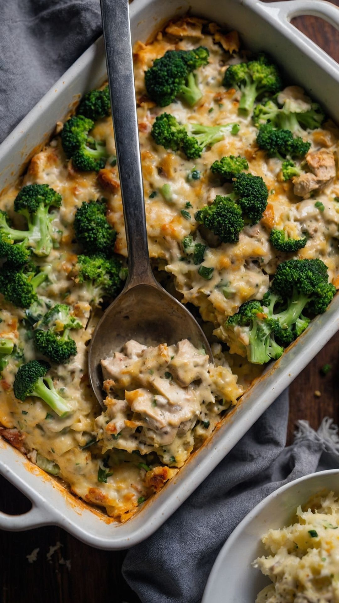 how to make healthier broccoli chicken casserole Recipe