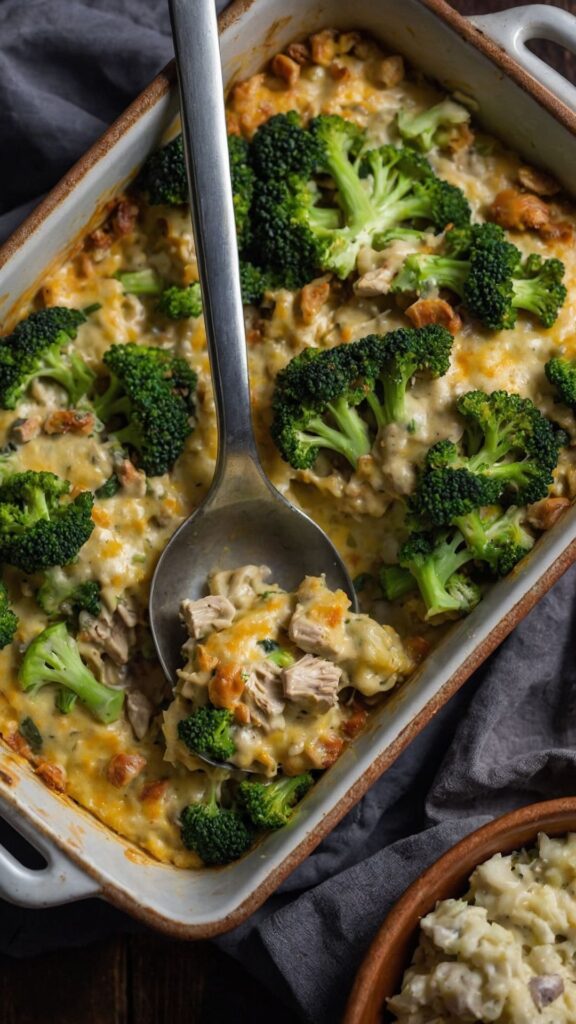 healthier broccoli chicken casserole copycat  Recipe