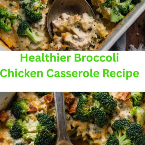 healthier broccoli chicken casserole Recipe