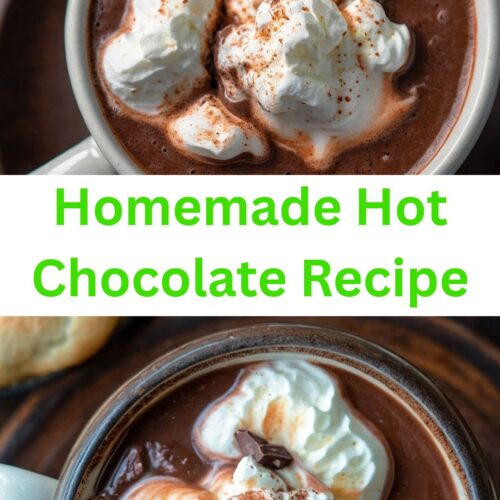 homemade hot chocolate recipe